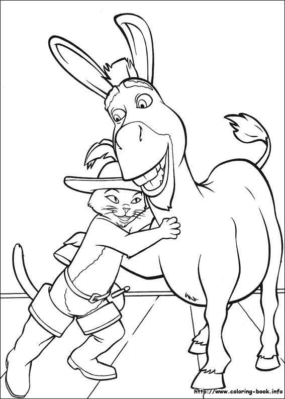 Shrek the Third coloring picture